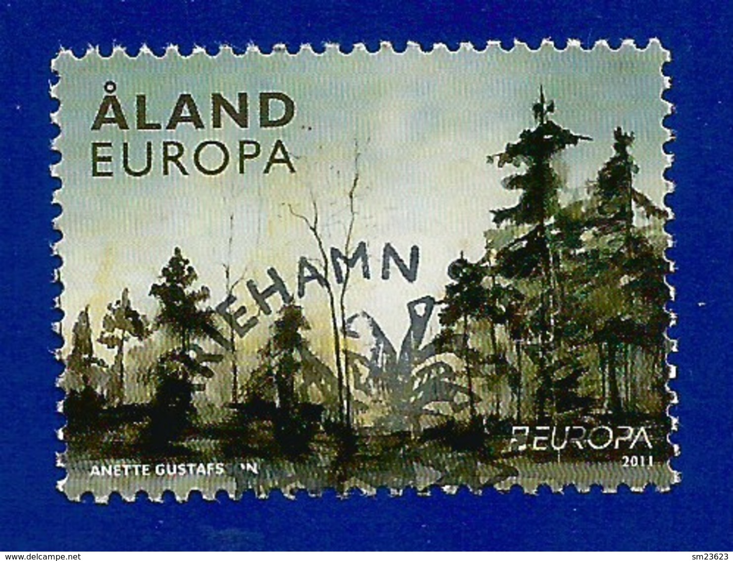 Finnland / Äland  2011  Mi.Nr. 341 , EUROPA CEPT - Der Wald - Gestempelt / Used / (o) - 2011