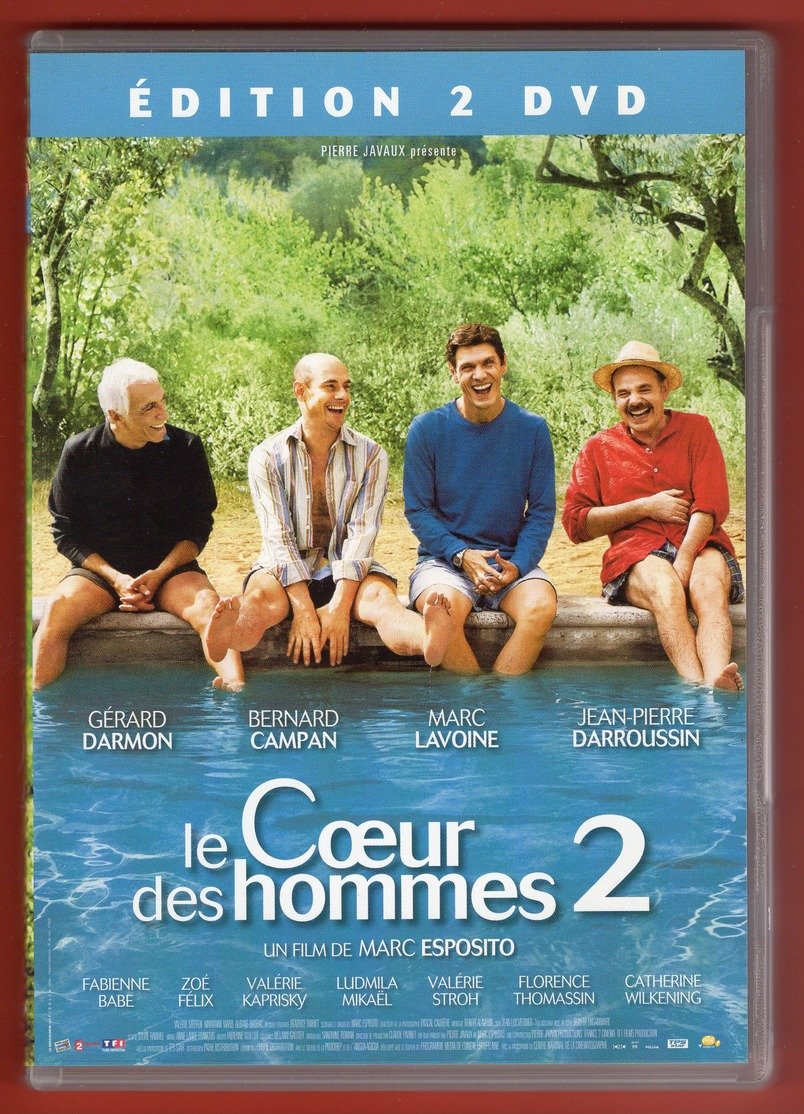 LE CŒUR DES HOMMES 2 - EDITION 2 DVD - PORT INCLUS - Cómedia