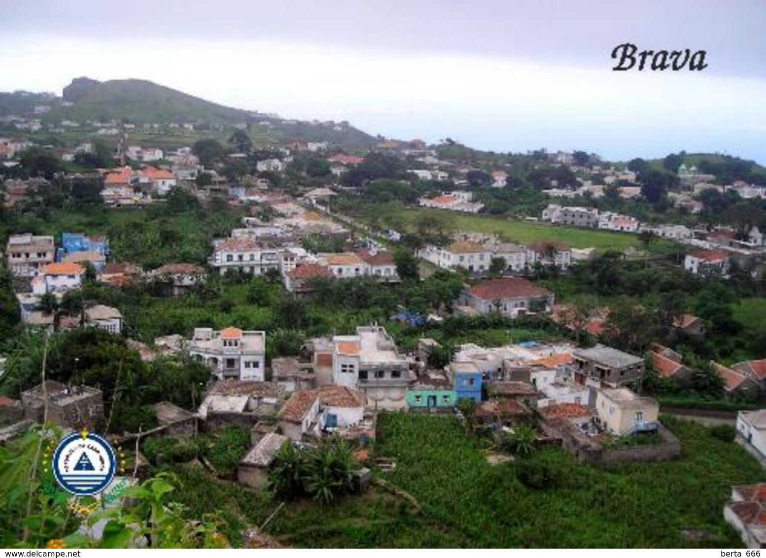 Cape Verde Brava Island New Postcard Kap Verde AK - Cap Verde