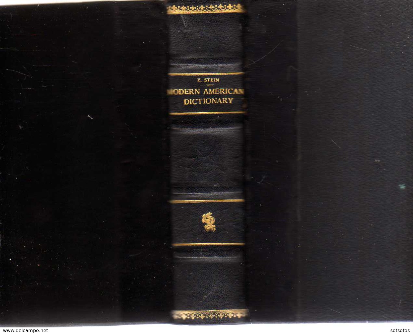 MODERN AMERICAN DICTIONARY: Ed. By Jess STEIN - DELL PUBLISHING CO, New York 1963 - Hlf Leather Binding - 636 Pgs - Dictionaries, Thesauri