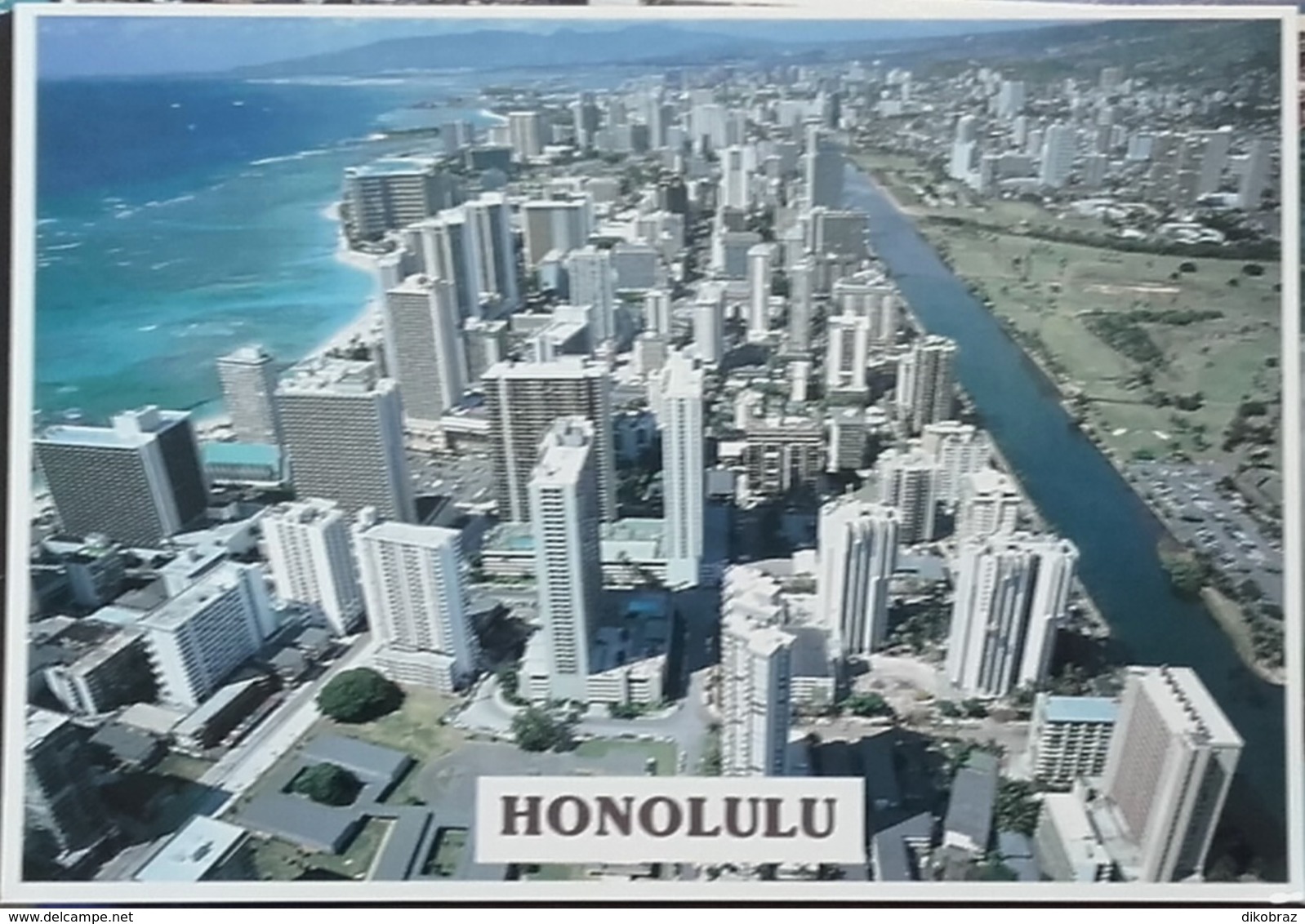 Honolulu - Diamond Head / Downtown - In 1985 - Honolulu