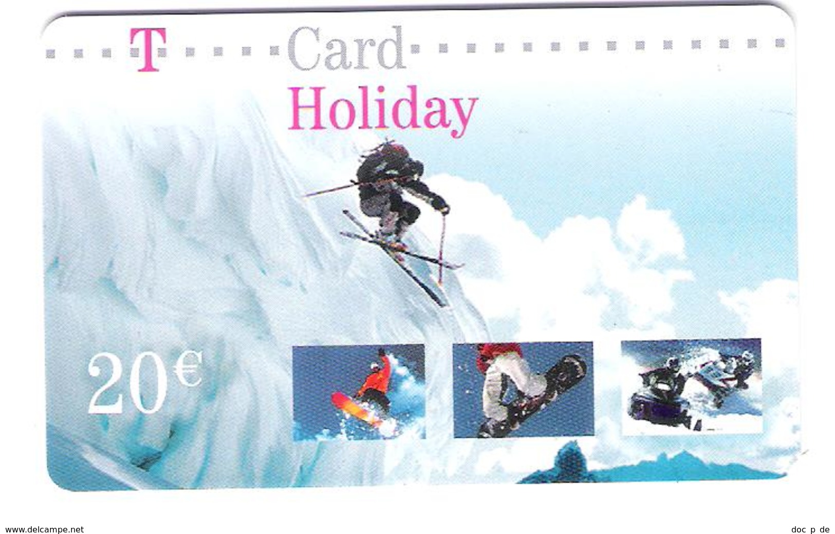 Germany - T-Card Holiday - 20€ - Prepaid Card - Calling Card - Ski - Date : 05/2005 - [3] T-Pay  Micro-Money