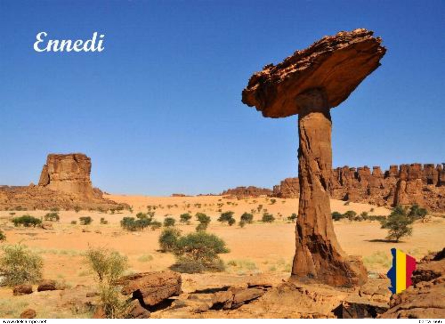 Chad Ennedi Plateau New Postcard Tschad AK - Tsjaad