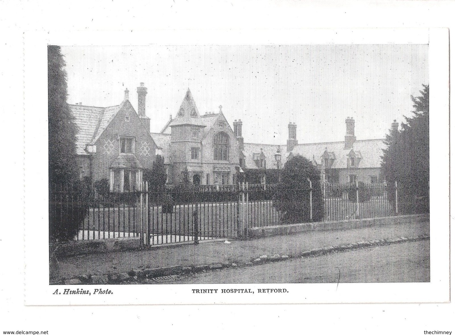 TRINITY HOSPITAL RETFORD UNUSED THE CARD IS FROM A BOOOKLET - Other & Unclassified