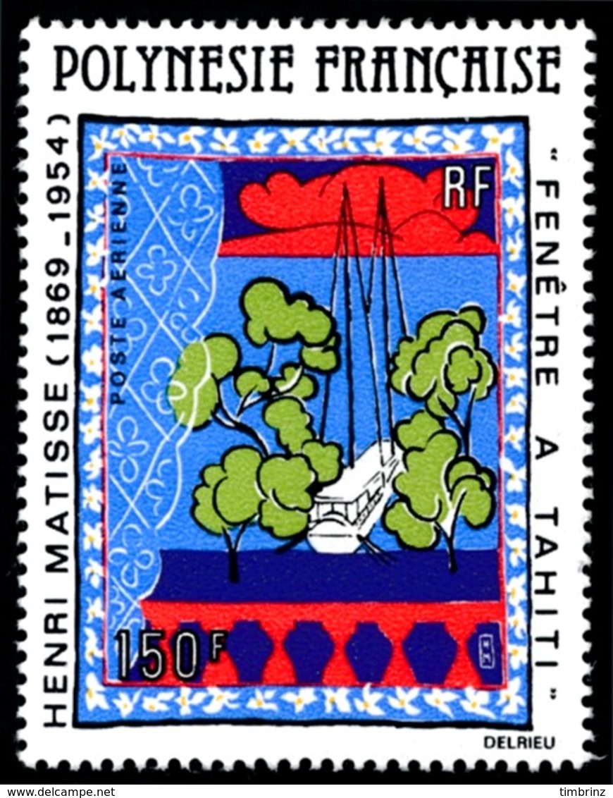 POLYNESIE 1980 - Yv. PA 153 **   Cote= 11,50 EUR - Tableau De Matisse  ..Réf.POL23679 - Unused Stamps