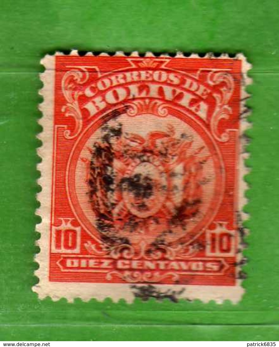 (Us3) BOLIVIA° - 1919-21 - Yvert. 114A - Used Oblitéré Vedi Descrizione. - Bolivia