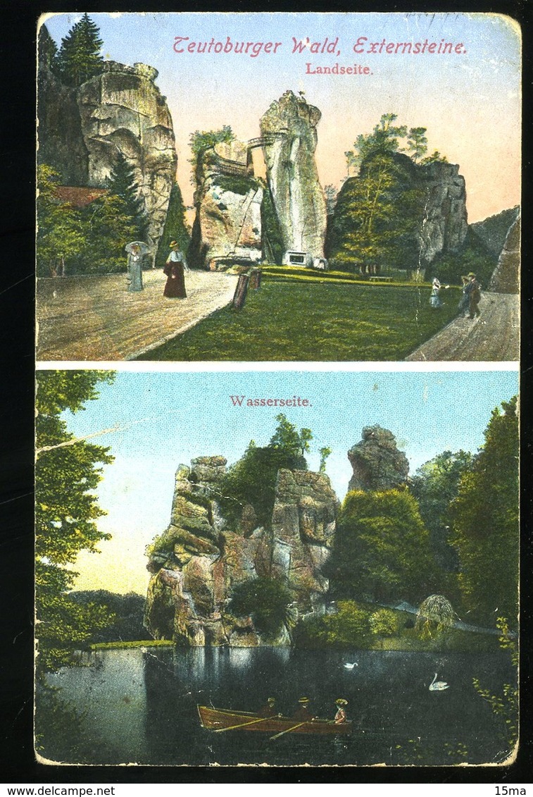 Horn Bad Meinberg Wasserseite Teutoburger Wald Externsteine Landseite 1917 - Bad Meinberg