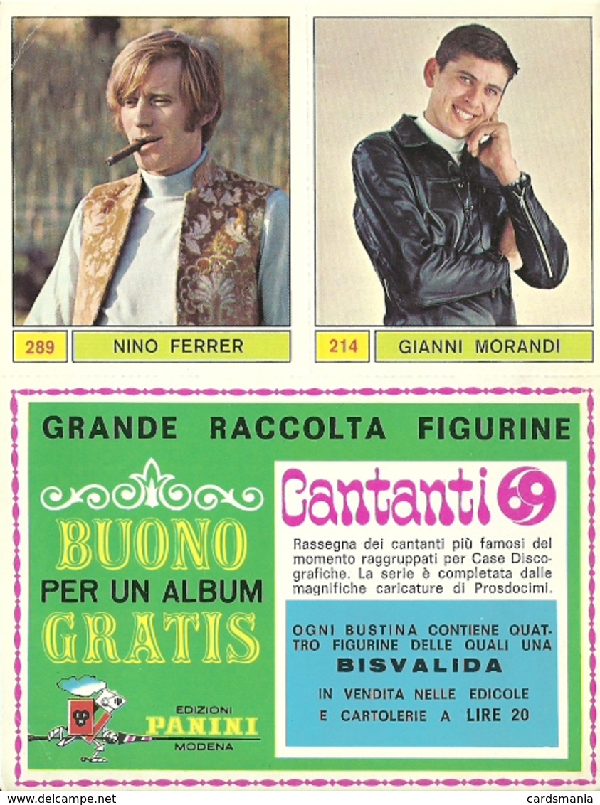 CANTANTI 1969 MORANDI-FERRER-BUONO ALBUM NUOVE - Edizione Italiana