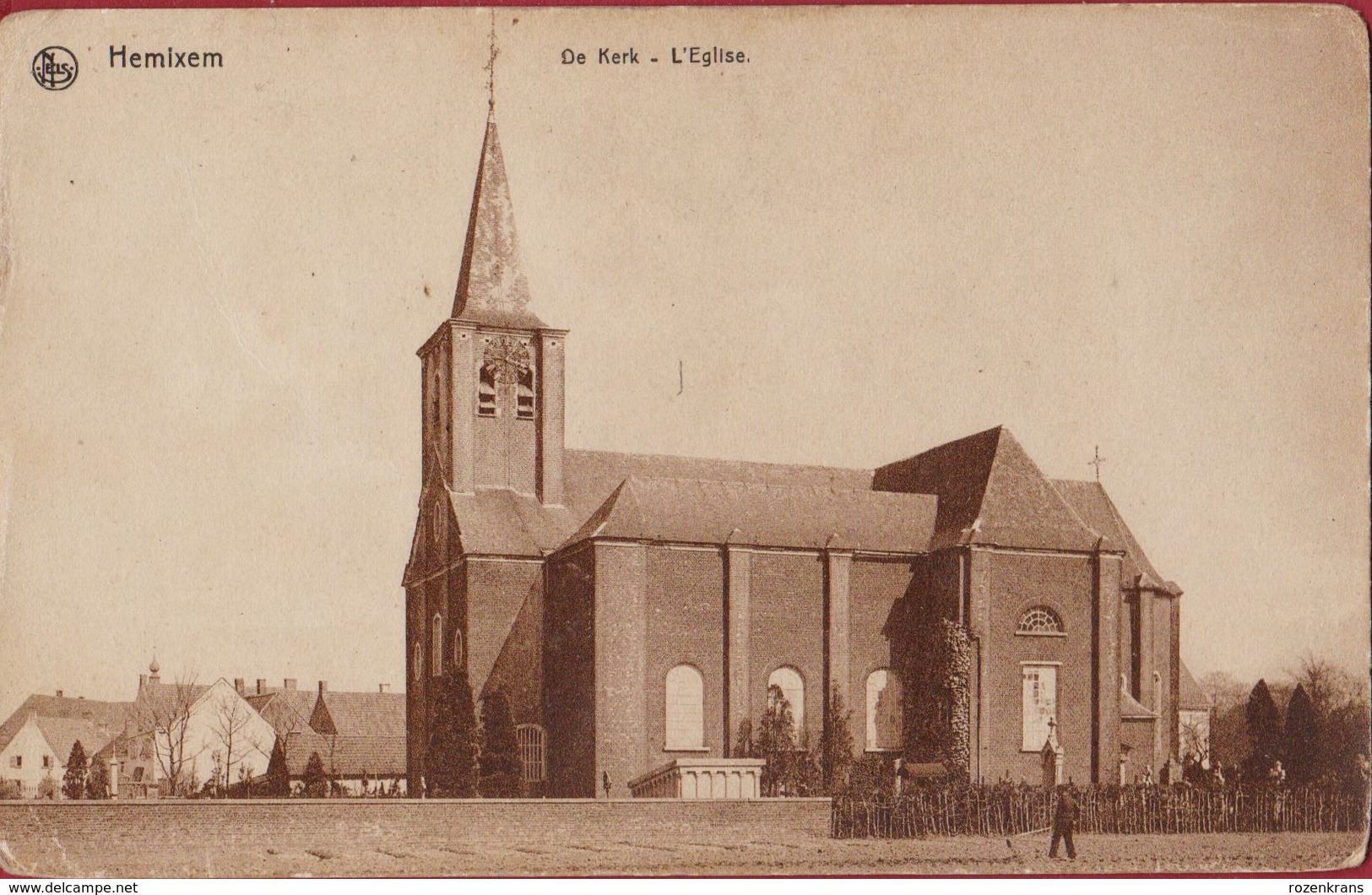 Hemixem Hemiksem Kerk L'Eglise Geanimeerd - Hemiksem