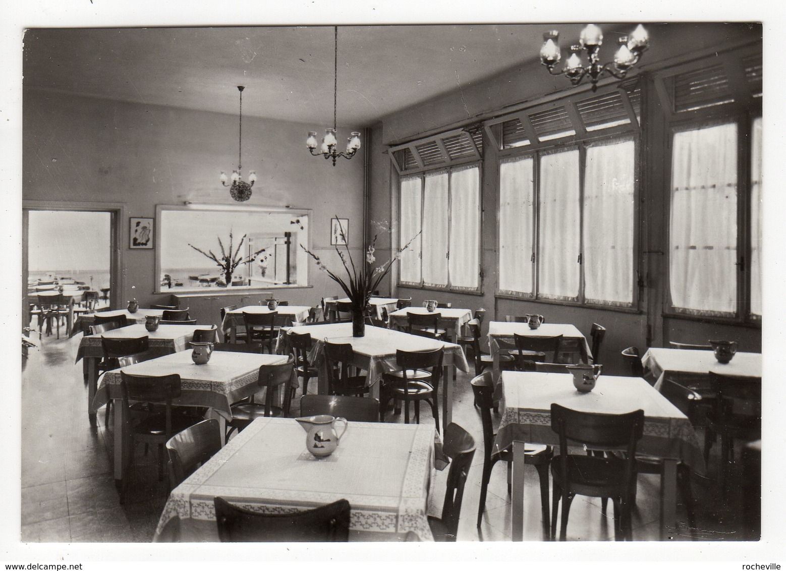 Italie-Toscane-VIAREGGIO- Collégio F.F.I.E.  " C.Colombo"-   LOT De 2 Cartes : 1- Salle De Classe 2- Restaurant- CPSM - Viareggio