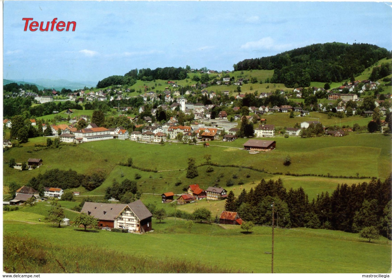 SVIZZERA  SUISSE  AR  TEUFEN  Panorama - Teufen