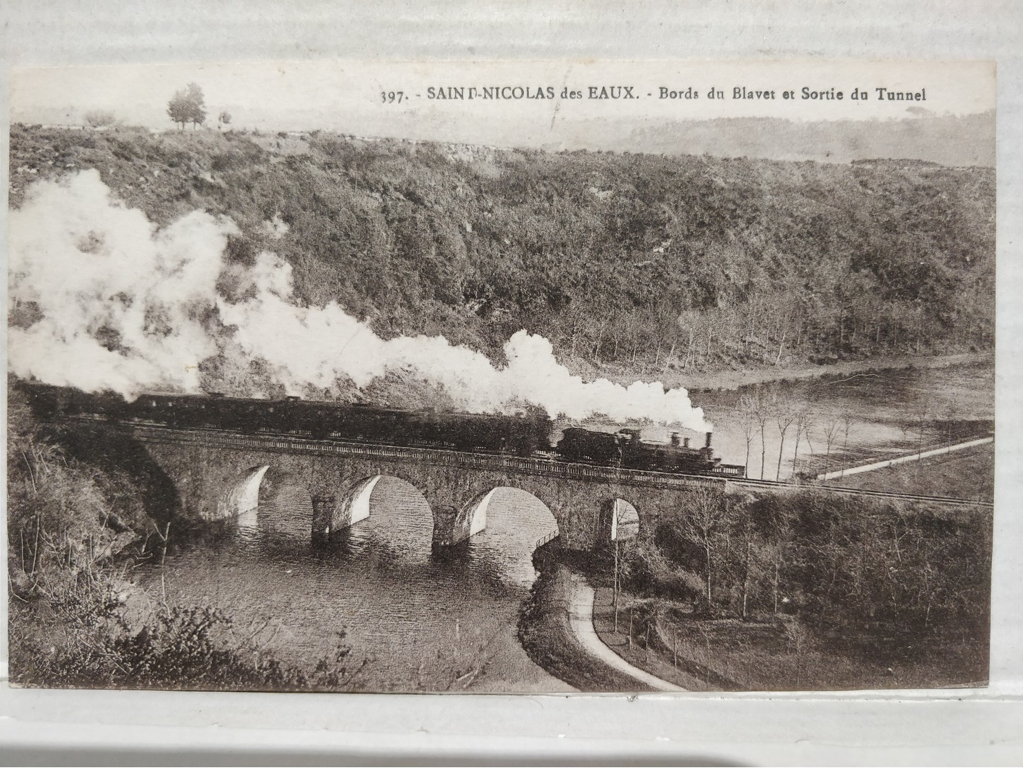 Saint-Nicolas-des-Eaux Bords Du Blavet Et Sortie Du Tunnel - Autres & Non Classés