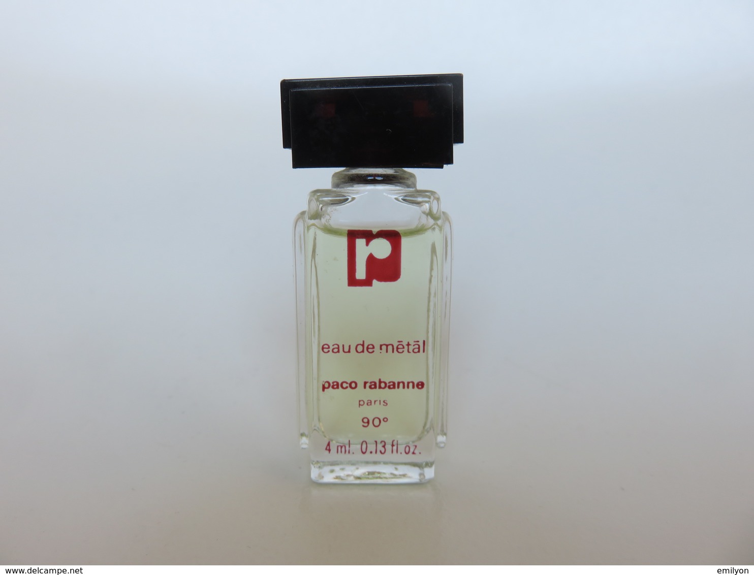 Eau De Métal - Paco Rabanne - 4 ML - Miniatures Hommes (sans Boite)