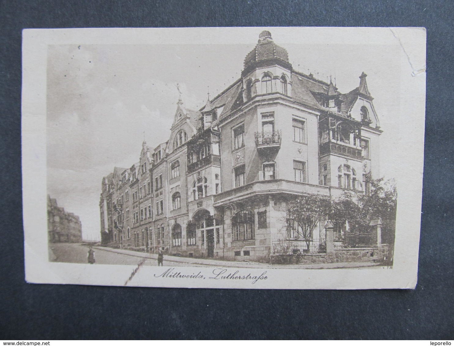 AK MITTWEIDA Lutherstrasse  Ca.1920 //   D*37598 - Mittweida