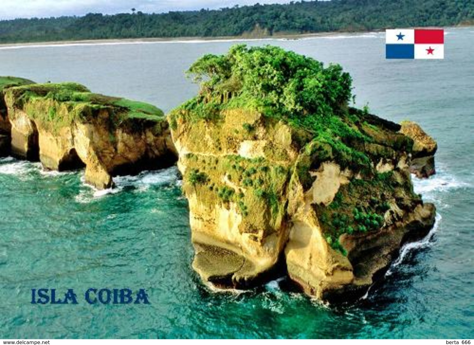 Coiba Island UNESCO Panama New Postcard - Panama