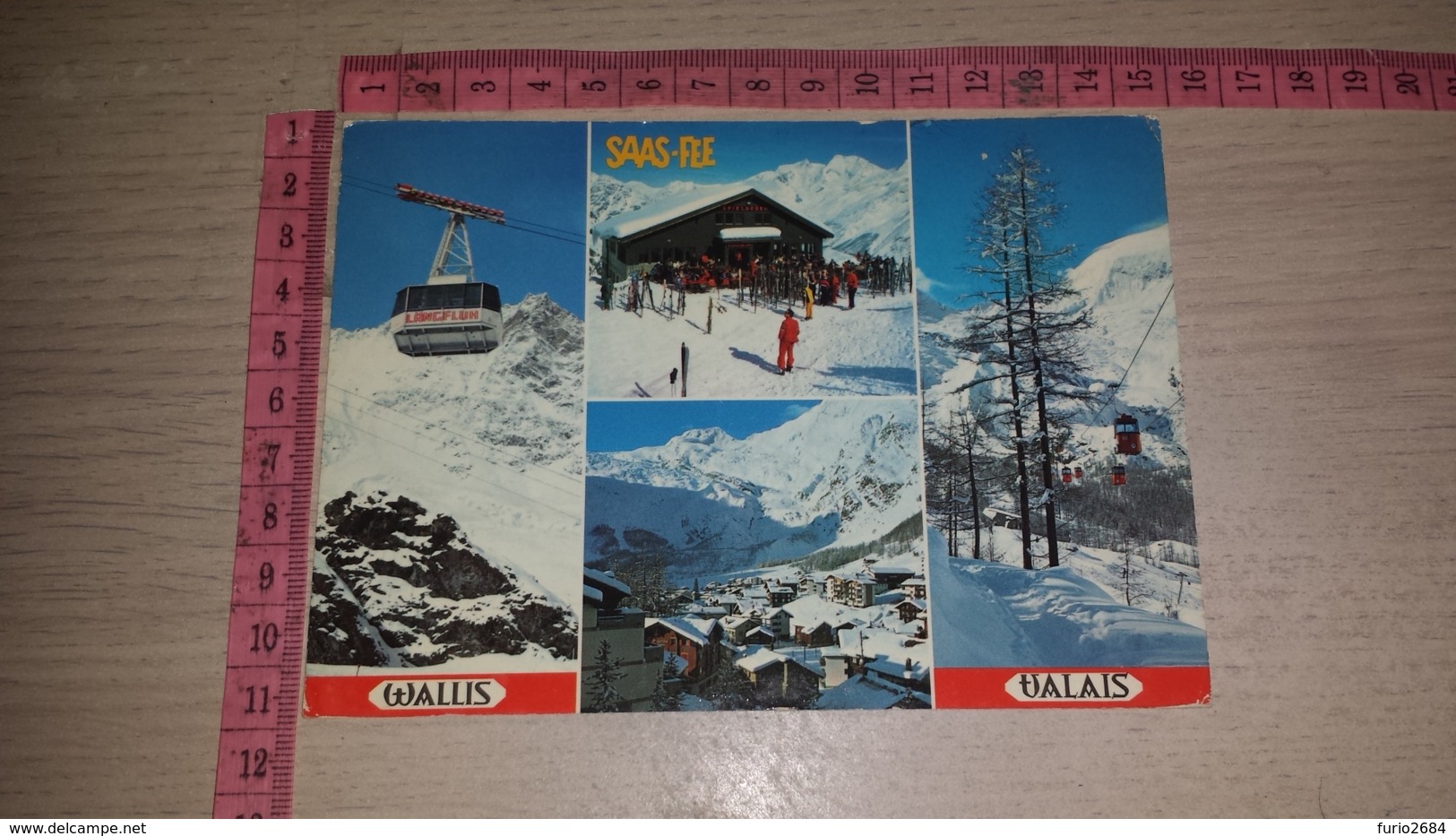 C-71664 SAAS FEE FUNIVIA CABINOVIA - Saas Im Prättigau