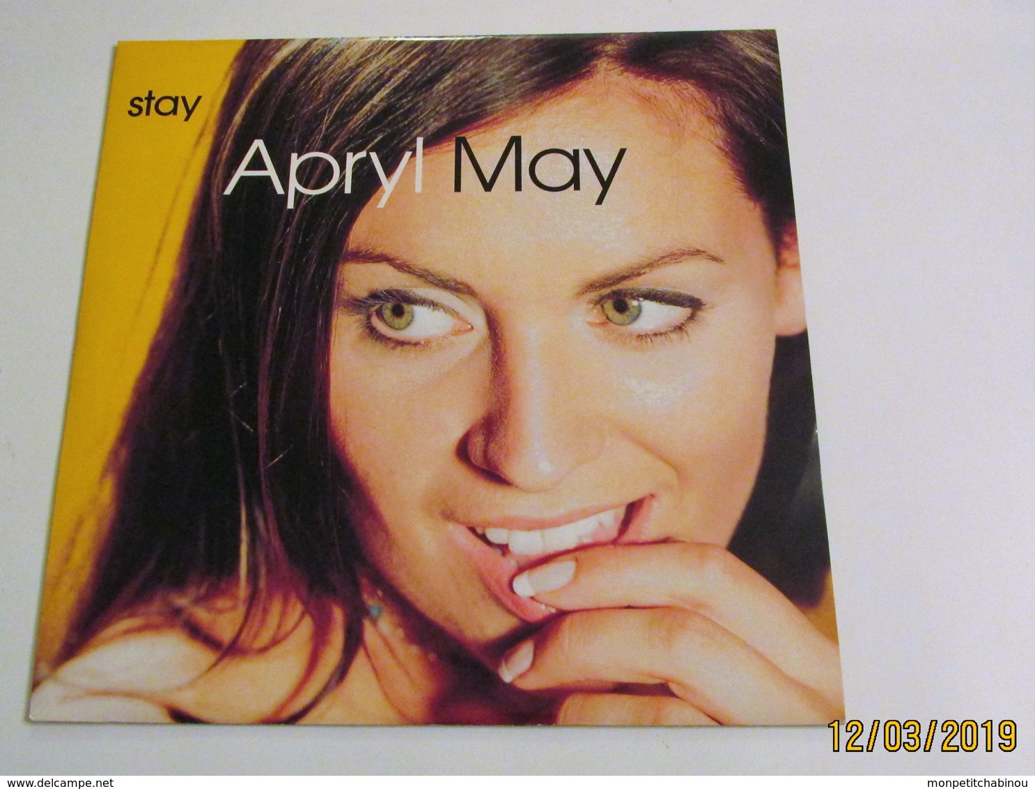 Maxi 33T APRYL MAY : Stay - Dance, Techno & House