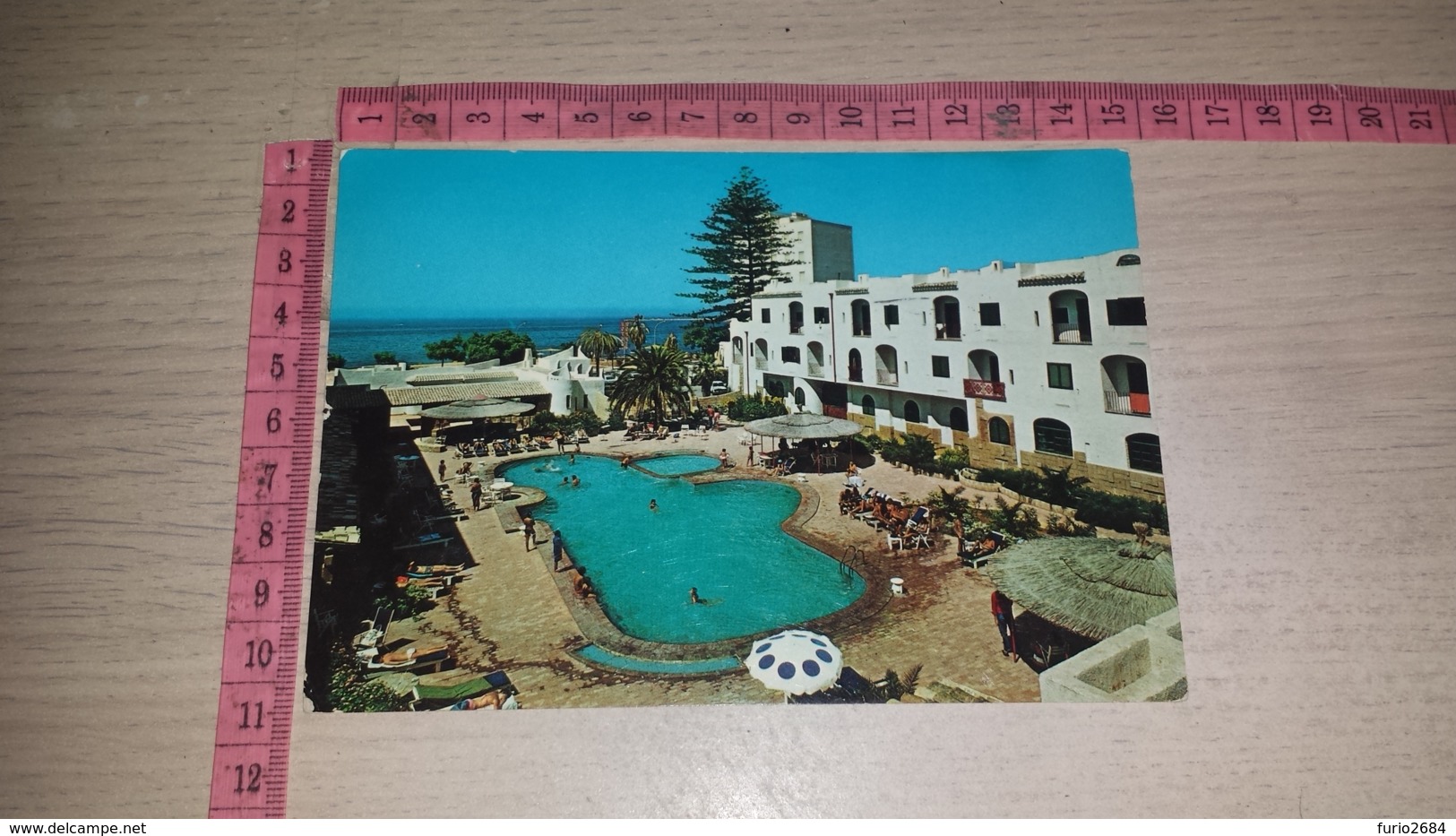 C-71742 MAZARA DEL VALLO HOTEL HOPPS PANORAMA PISCINA - Mazara Del Vallo