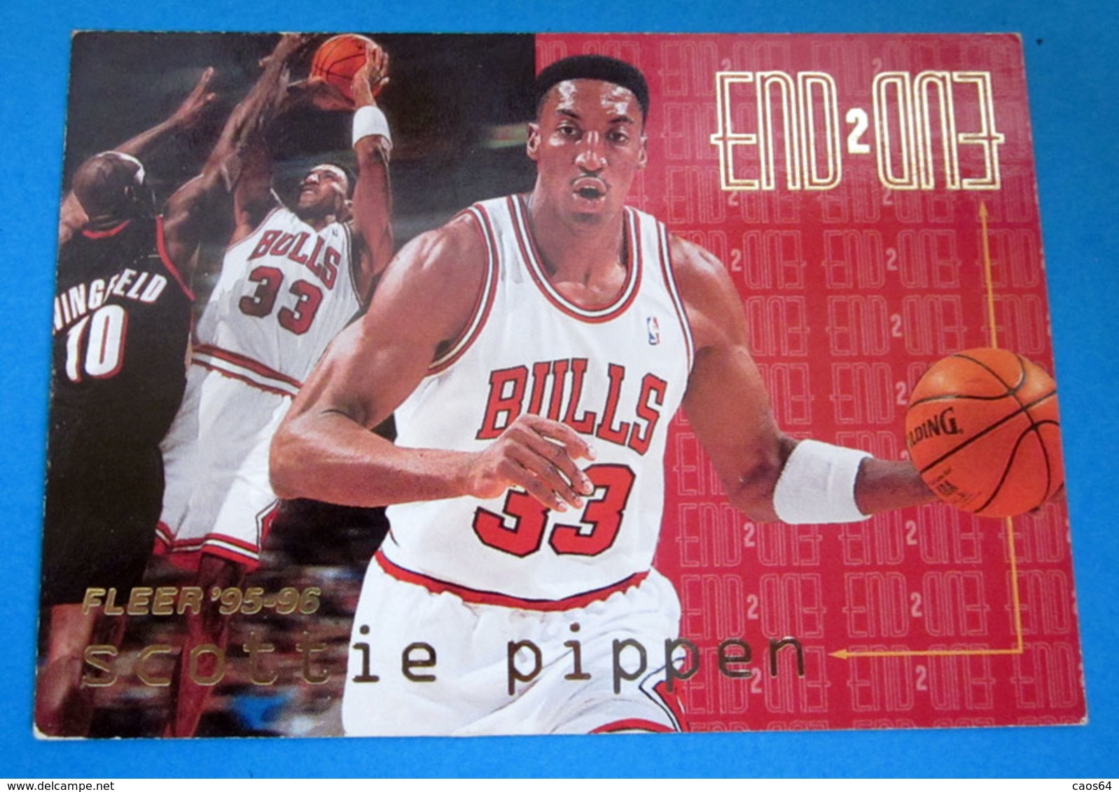 SCOTTIE PIPPEN   CARDS NBA FLEER 1996 N 485 - Altri & Non Classificati