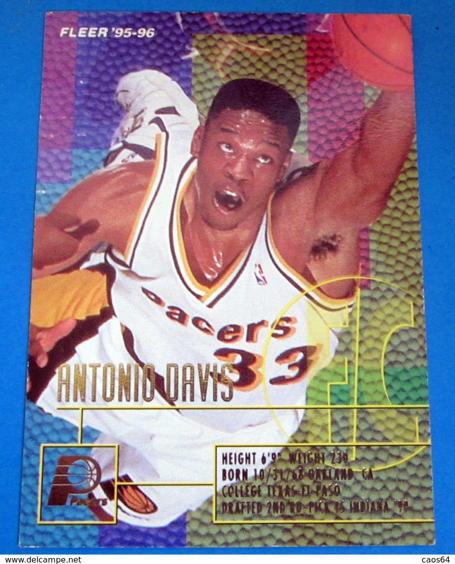 ANTONIO DAVIS   CARDS NBA FLEER 1996 N 295 - Altri & Non Classificati