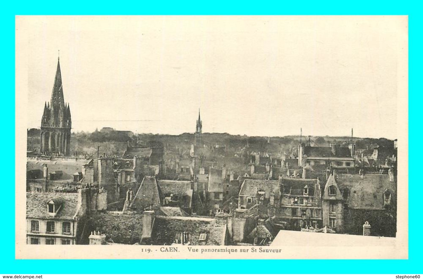 A760 / 191 14 - CAEN Vue Panoramique Sur St Sauveur - Caen