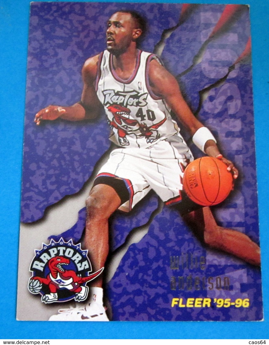WILLIE ANDERSON   CARDS NBA FLEER 1996 N 329 - Altri & Non Classificati