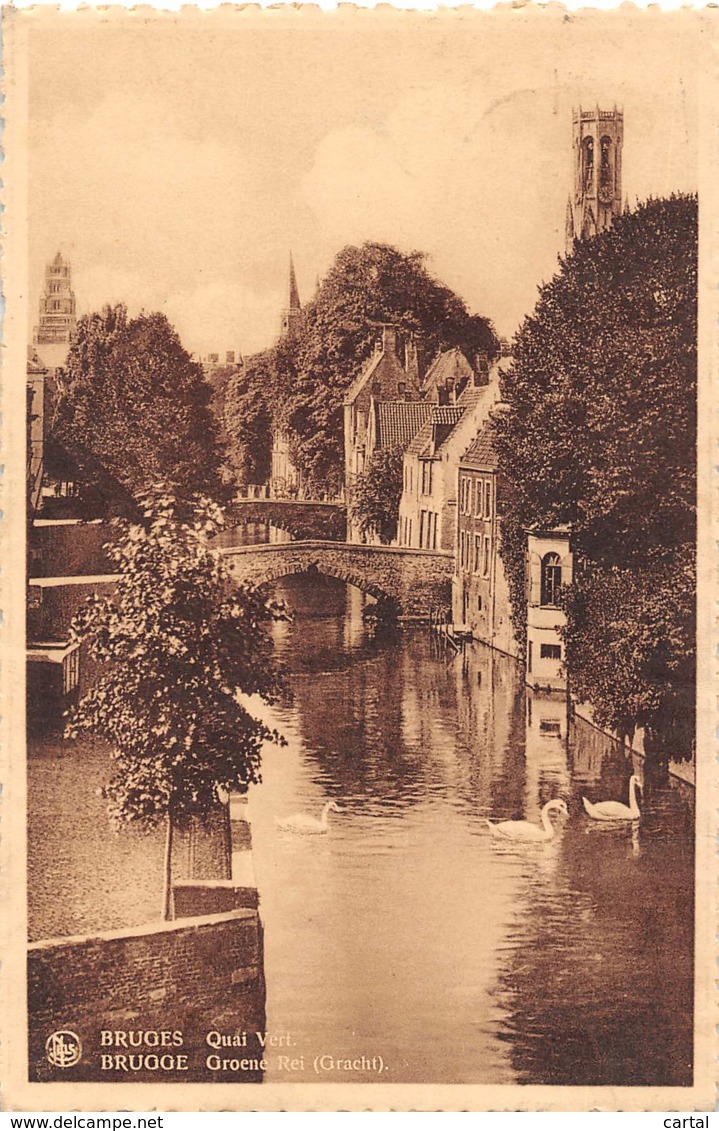 BRUGGE - Groene Rei (Gracht) - Brugge