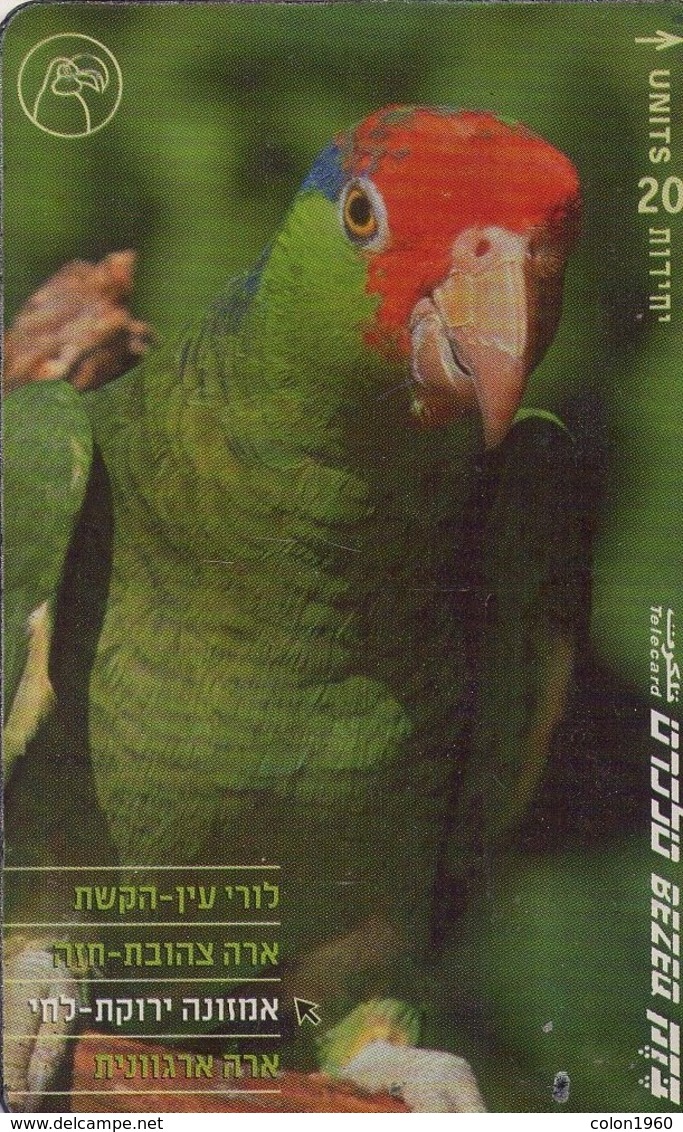 ISRAEL. BZ-294. (FAUNA). PARROTS - LOROS. Green Cheek Amazon. (099) - Papageien