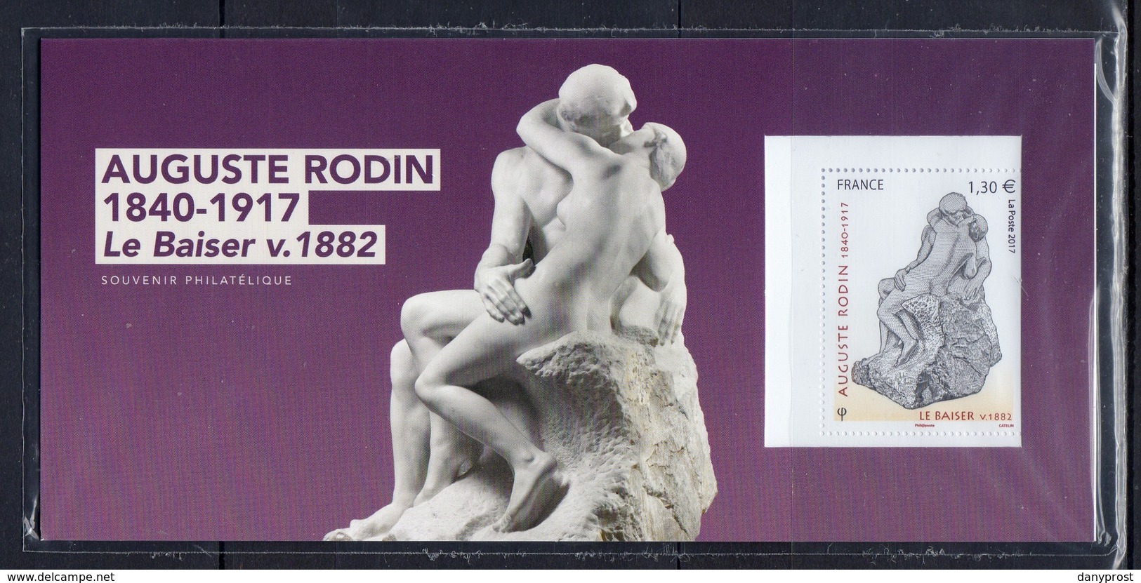 FRANCE 2017 / BS38 "TRESORS DE LA PHILATELIE-Rodin" AVEC CADEAU / 4ème ENSEMBLE DE 10 BF / NEUF RARE.... - Neufs