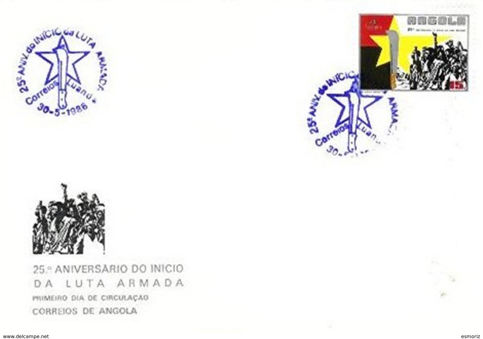 ANGOLA, FDC AF 141 Yv 715 - Angola