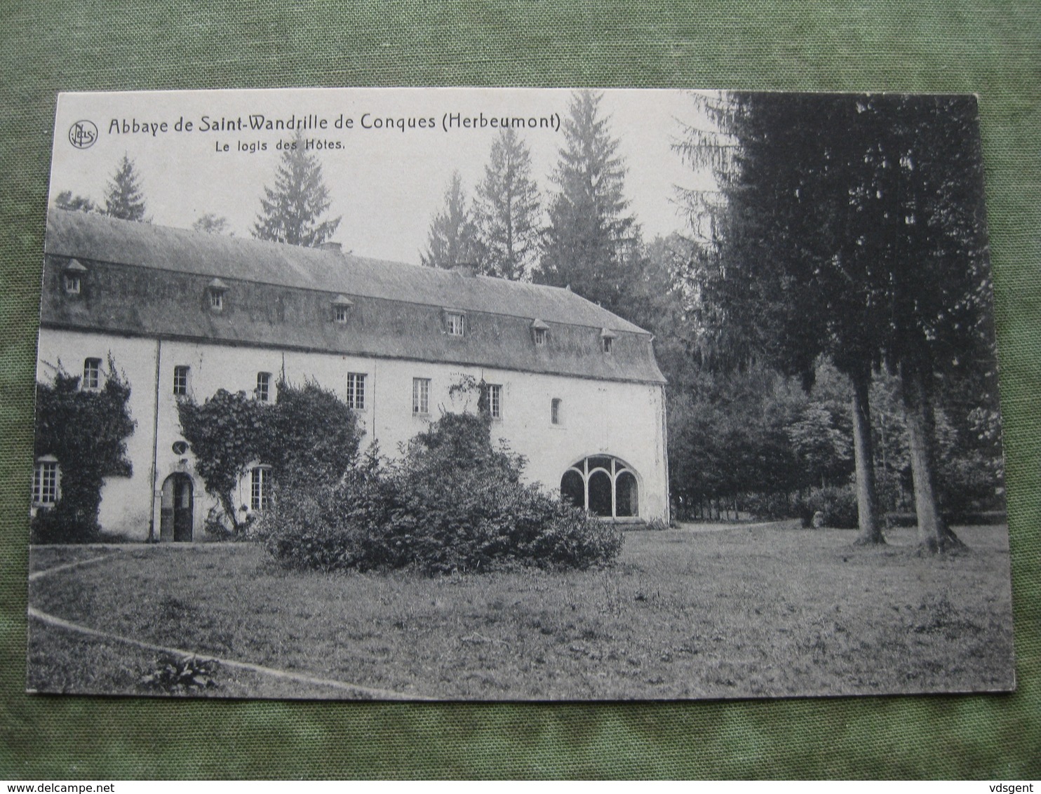 HERBEUMONT - ABBAYE DE ST. WANDRILLE DE CONQUES - LE LOGIS DES HOTES ( Scan Recto/verso ) - Herbeumont