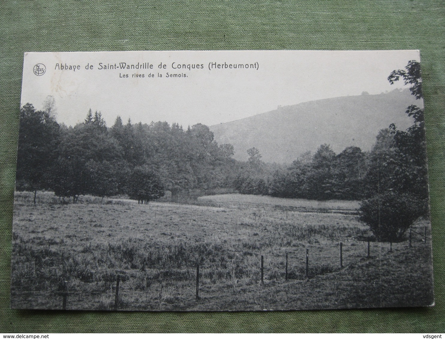 HERBEUMONT - ABBAYE DE ST. WANDRILLE DE CONQUES - LES RIVES DE LA SEMOIS ( Scan Recto/verso ) - Herbeumont