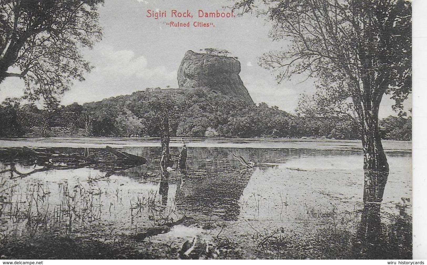 AK 0207  Sigiri Rock - Dambool / Ruines Cities Ca. Um 1910 - Sri Lanka (Ceylon)