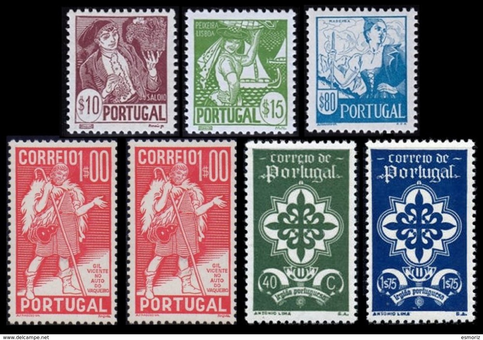 PORTUGAL, Discount Sale, Mint Commemoratives, (*)/* MNG/MLH, F/VF, Cat. € 94 - Neufs