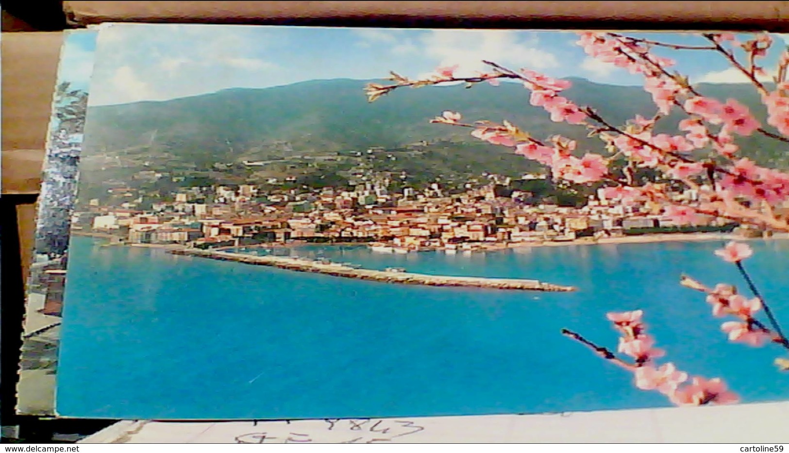 10  CARD SAN REMO  SANREMO PORTO PORTOSOLE  HARBOR BARCHE  NAVI  VELA   VBN1963/76  HB9030