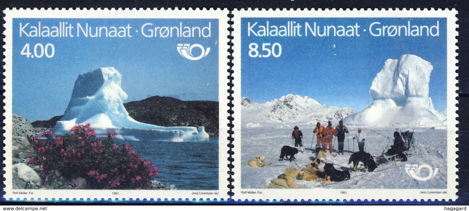 +Greenland 1991. NORDEN. Michel 217-18. MNH(**) - Neufs