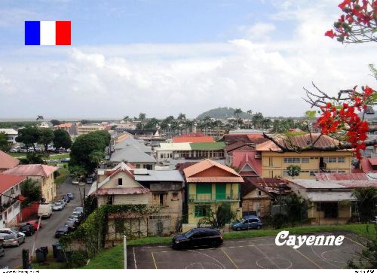 French Guiana Cayenne Guyane New Postcard - Sonstige & Ohne Zuordnung