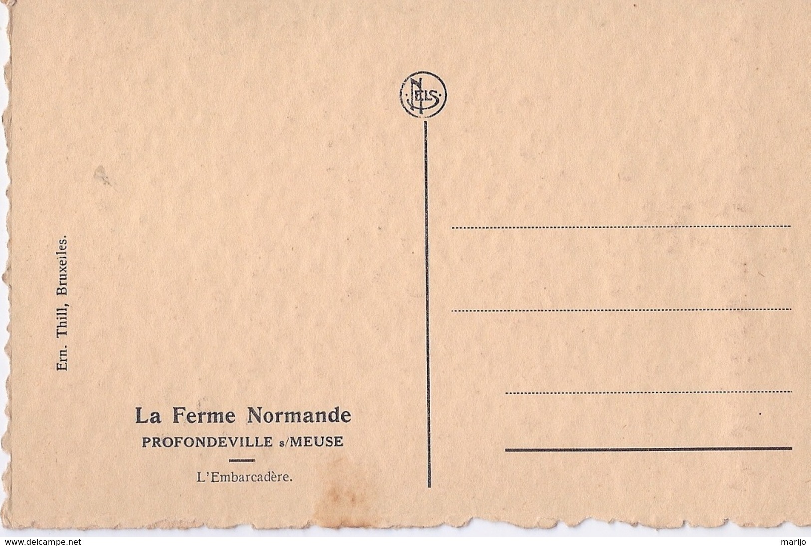 PROFONDEVILLE, LA FERME NORMANDE, L'EMBARCADAIRE - Profondeville