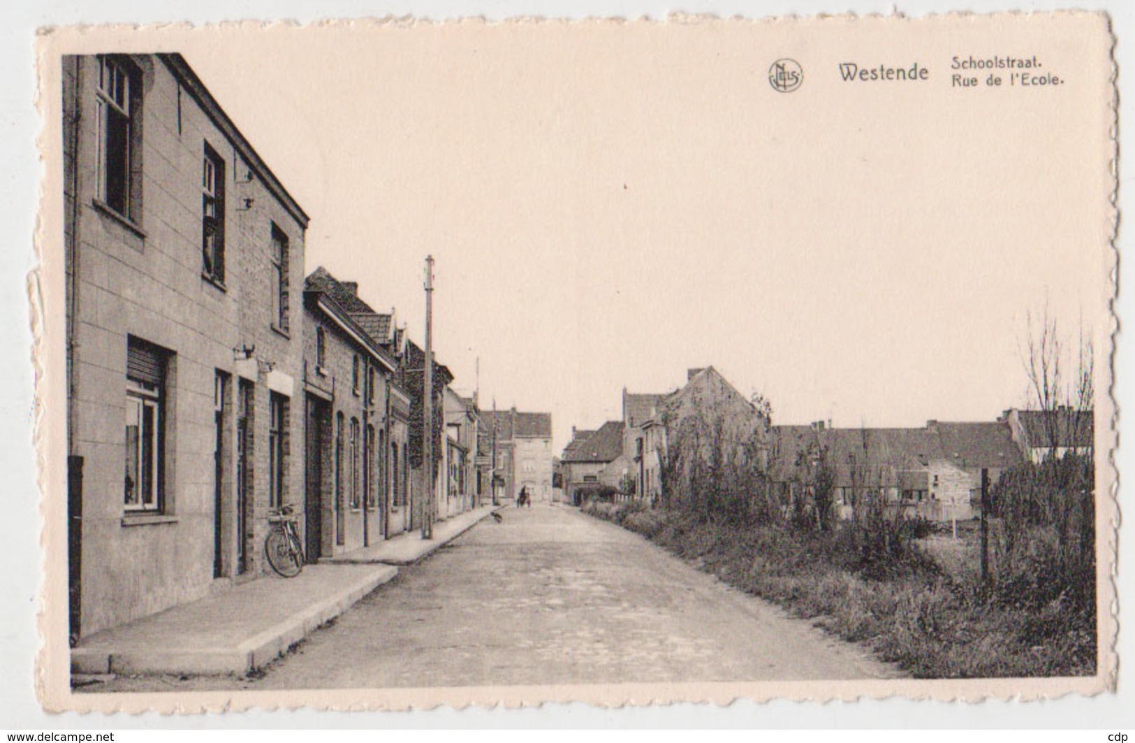 Cpsm Westende  1952 - Westende