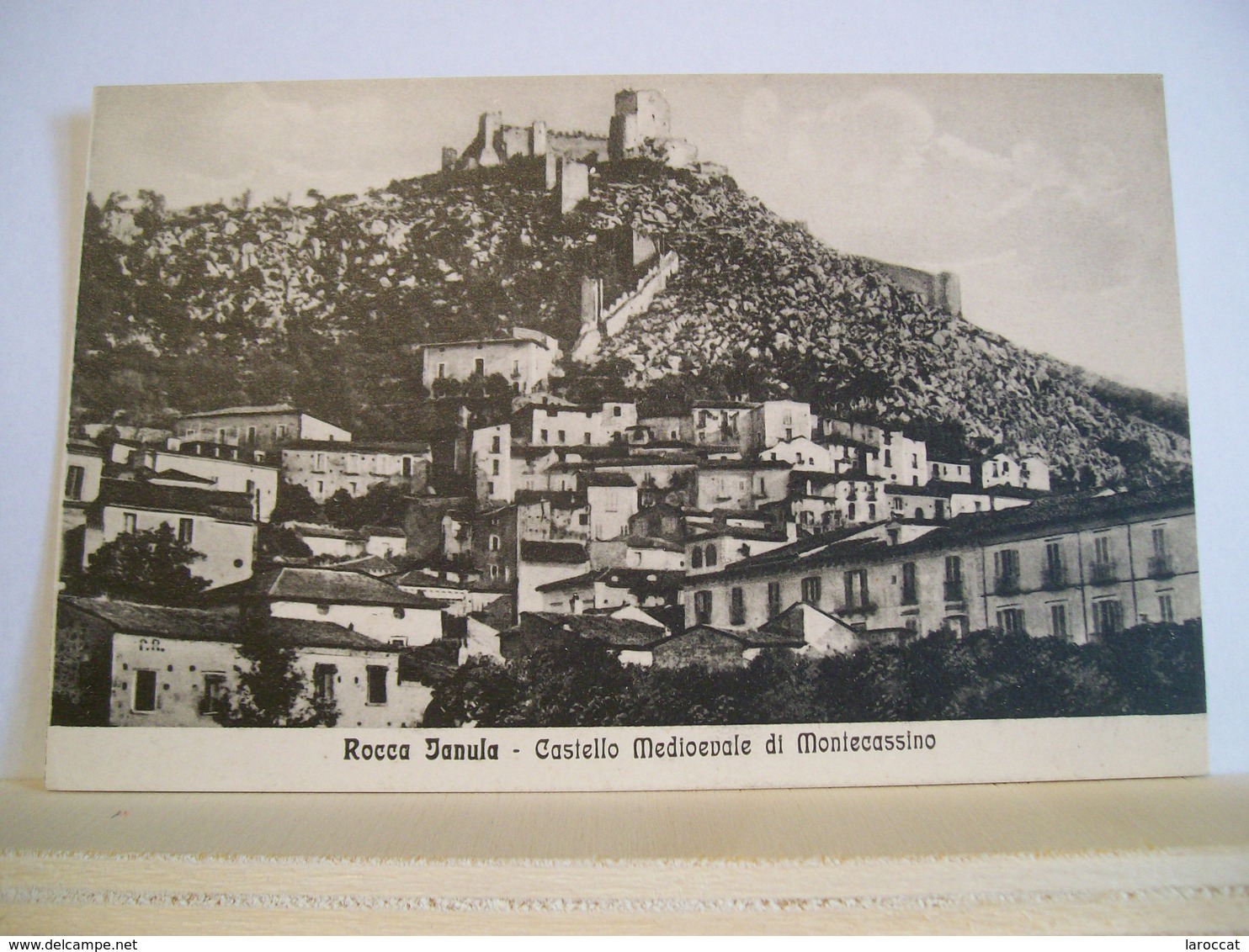 Frosinone -  Cassino - Castello Medioevale Di Montecassino - Rocca Janula- Panorama - Datata 6 Sett. 1925 - Frosinone