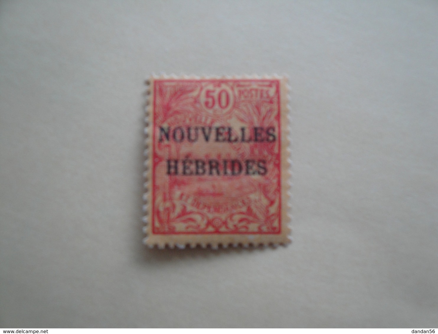 1908 Nouvelles Hébrides Yv 4 * MH   Cote 12.00 €  Scott F4  SG 4 - Neufs