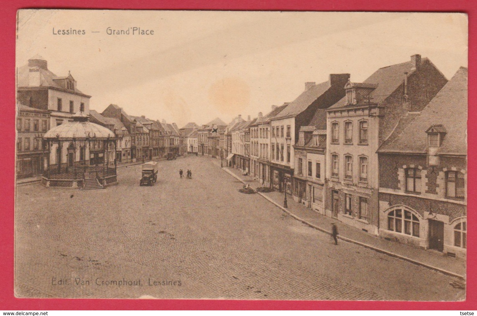 Lessines - Grand'Place ... Kiosque - 1931 ( Voir Verso ) - Lessines