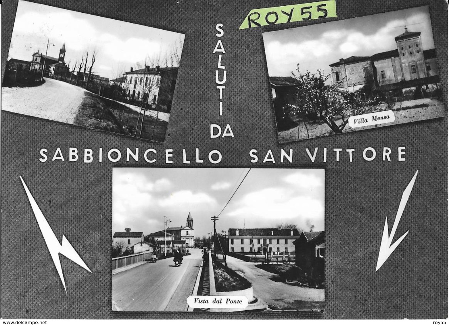 Emilia Romagna-ferrara-sabbioncello San Vittore Frazione Di Copparo  Vedute Vedutine Saluti Da Animata - Altri & Non Classificati