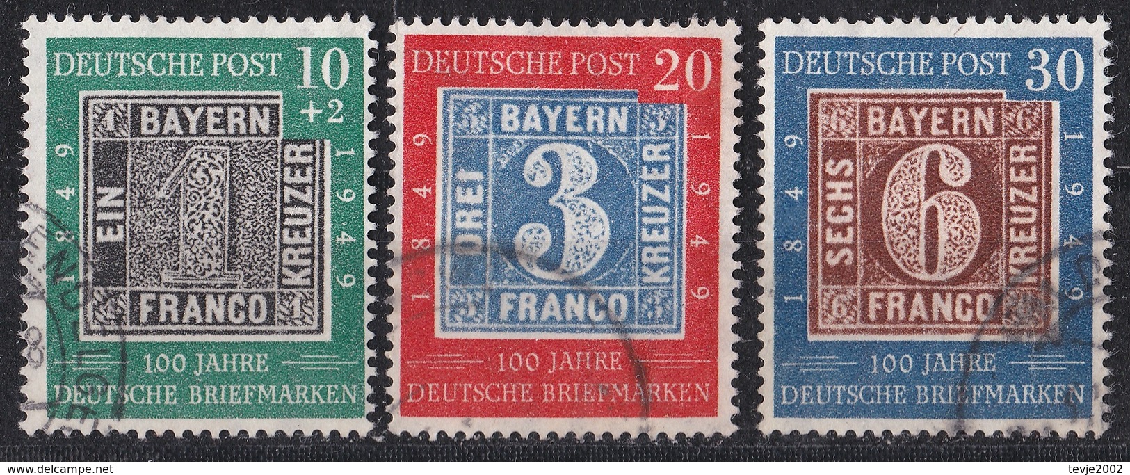 Wib_ Bund - Mi.Nr. 113 - 115 - Gestempelt Used - Gebraucht