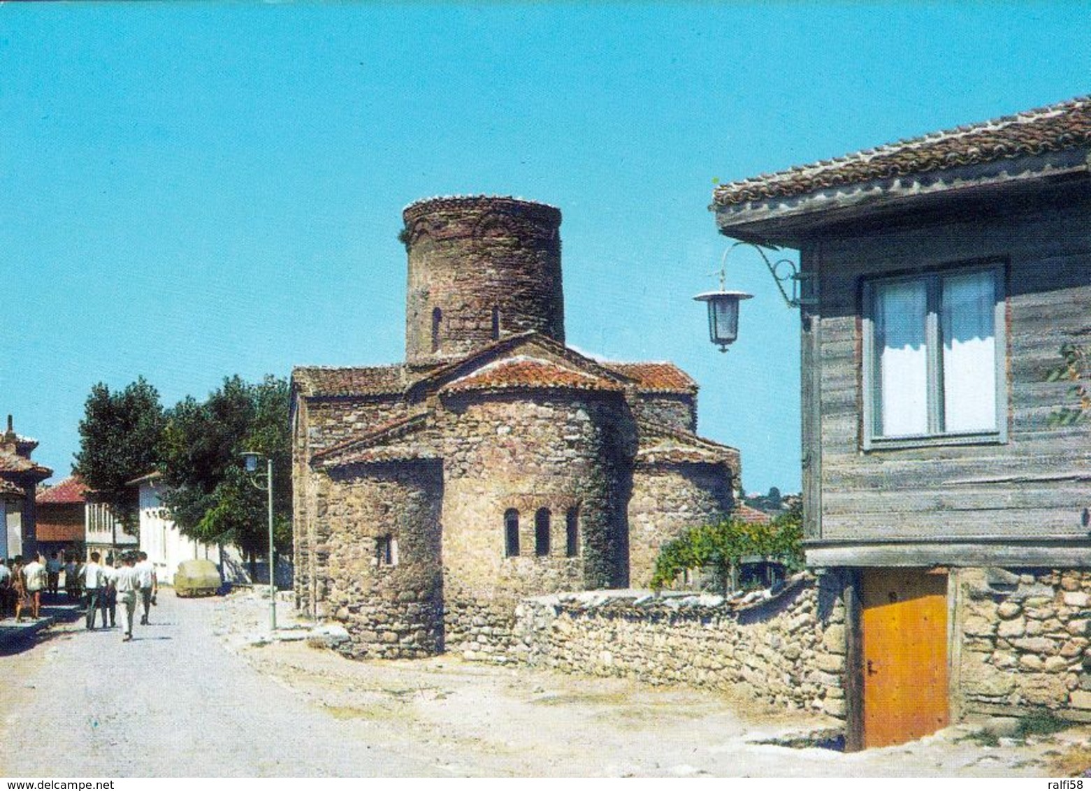 1 AK Bulgarien * Nessebar Mit Der Kirche Des Hl. Joan Krastitel - Seit 1983 Weltkulturerbe Der UNESCO * - Bulgarie