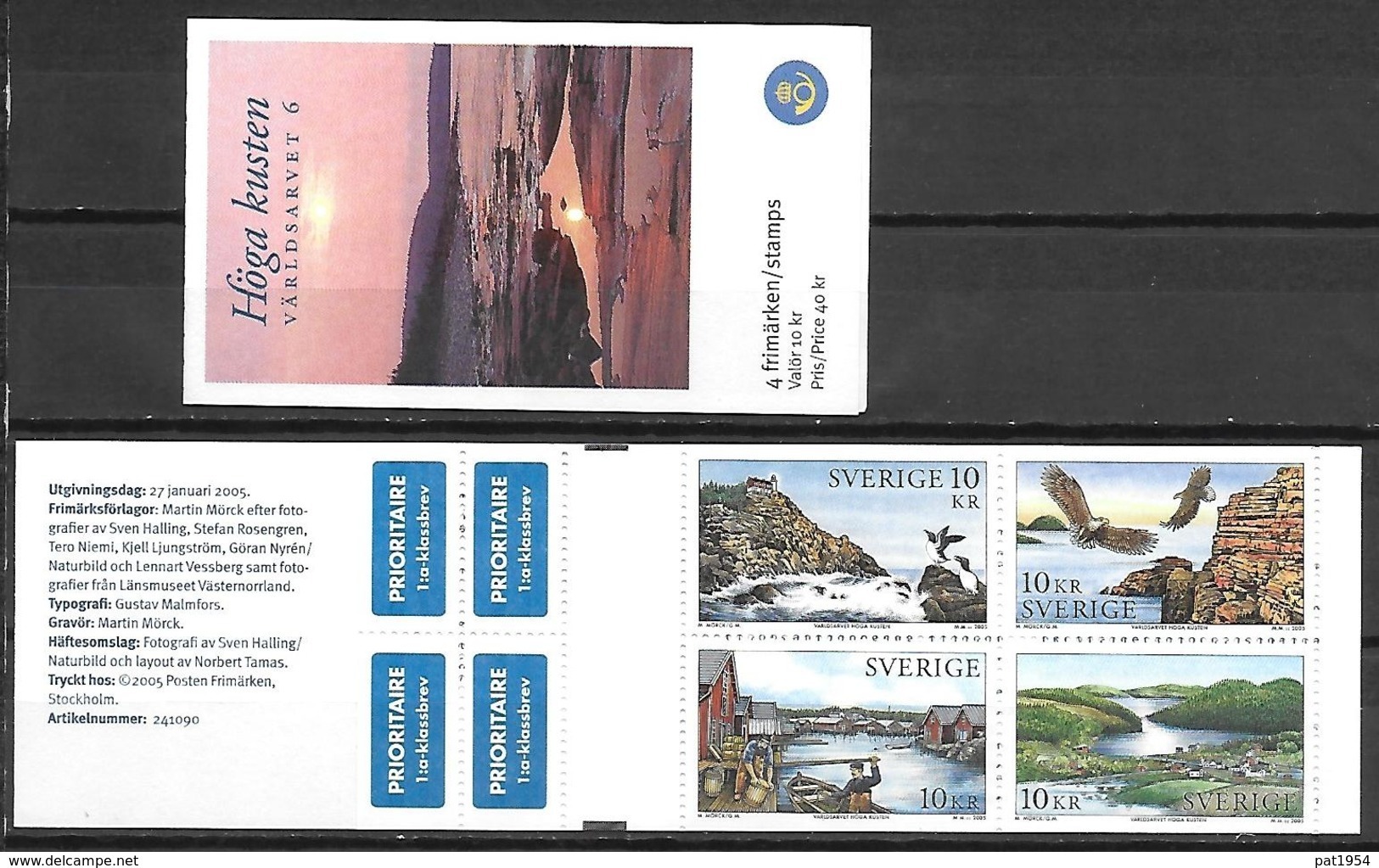 Suède 2005 Carnet C 2437 Neuf Paysages Du Norrland - 1981-..