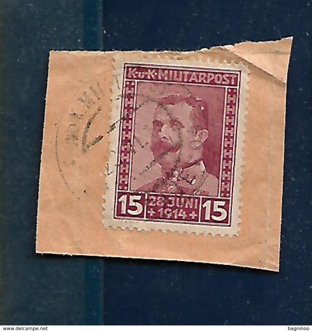 AUSTRIA Occupation Of Bosnia And Herzegovina KUK Militar Post With Stamp Sarajevo 23.VII 1918 - Gebruikt