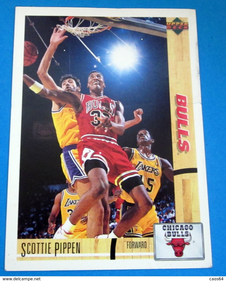 SCOTTIE PIPPEN   CARDS NBA FLEER 1992 N 39 - Altri & Non Classificati