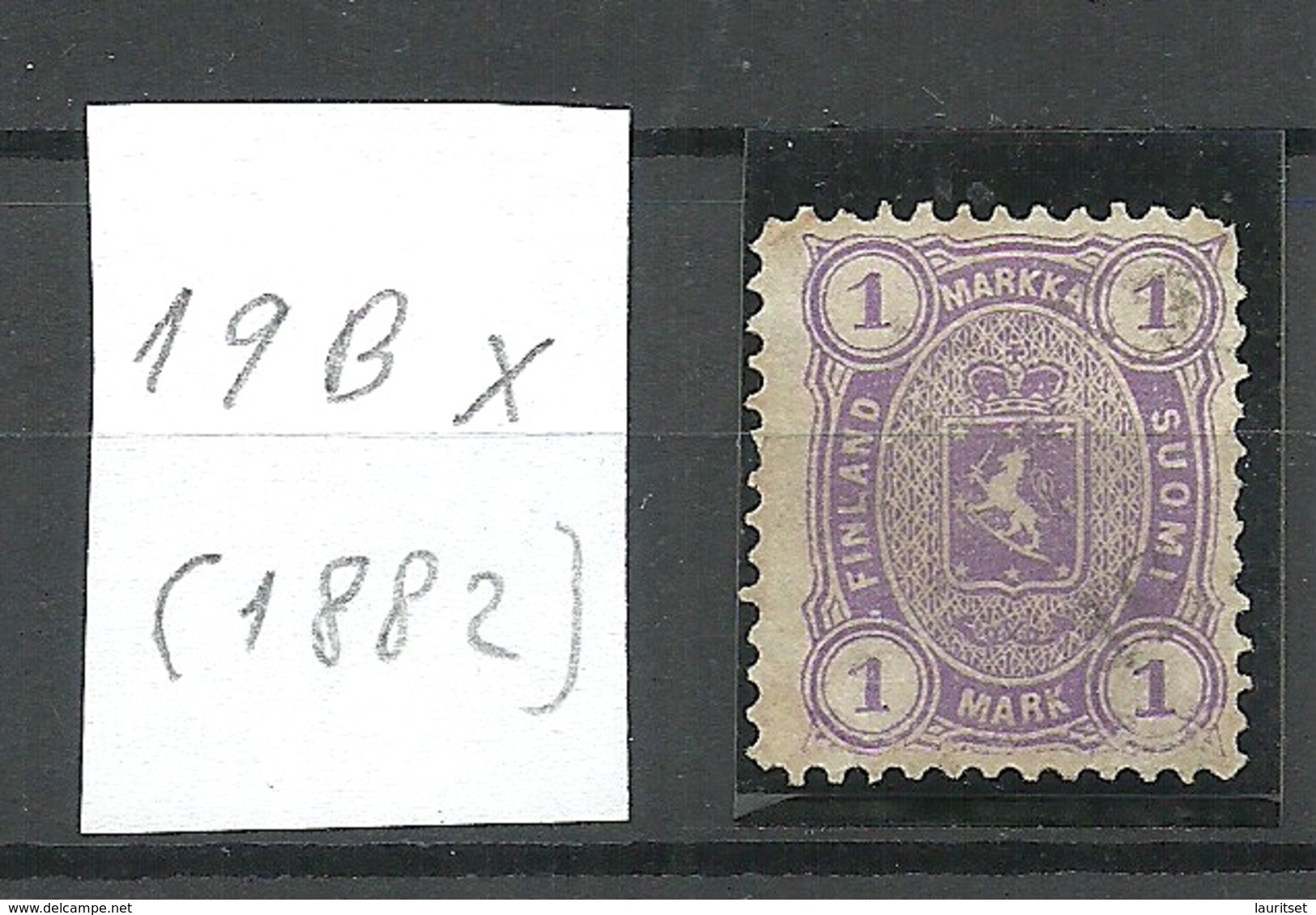 FINLAND FINNLAND 1882 Michel 19 B X O - Oblitérés