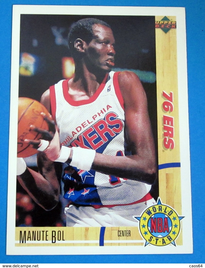 MANUTE BOL   CARDS NBA FLEER 1992 N 194 - Altri & Non Classificati
